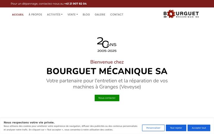 Screenshot of atelier-mecanique-bourguet.ch
