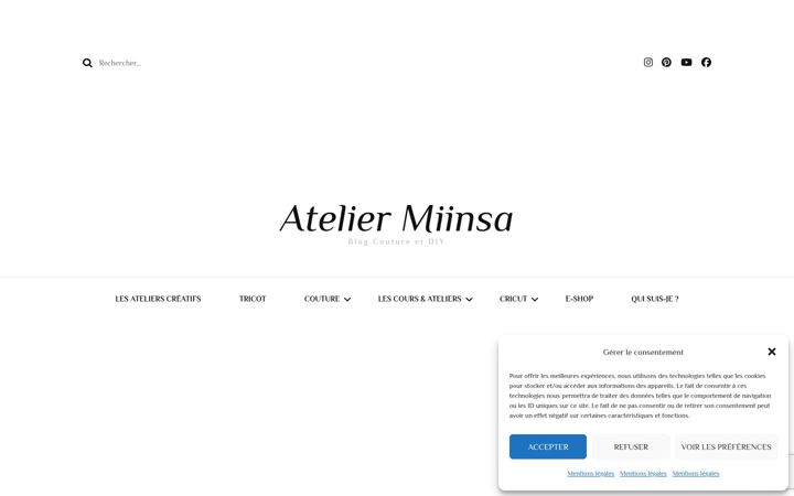 Screenshot of atelier-miinsa.fr