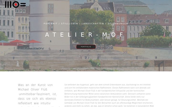 Screenshot of atelier-mof.de