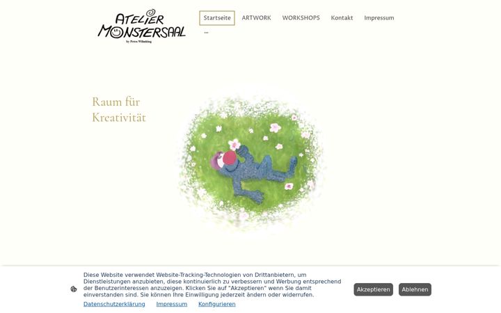 Screenshot of atelier-monstersaal.de