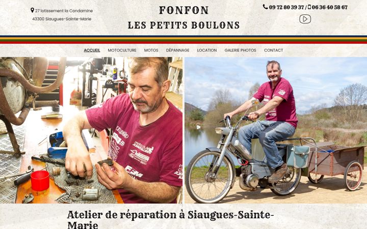 Capture d'écran de atelier-motoculture43.fr