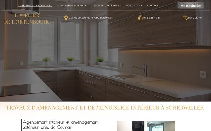 Screenshot of atelier-ortenbourg.fr