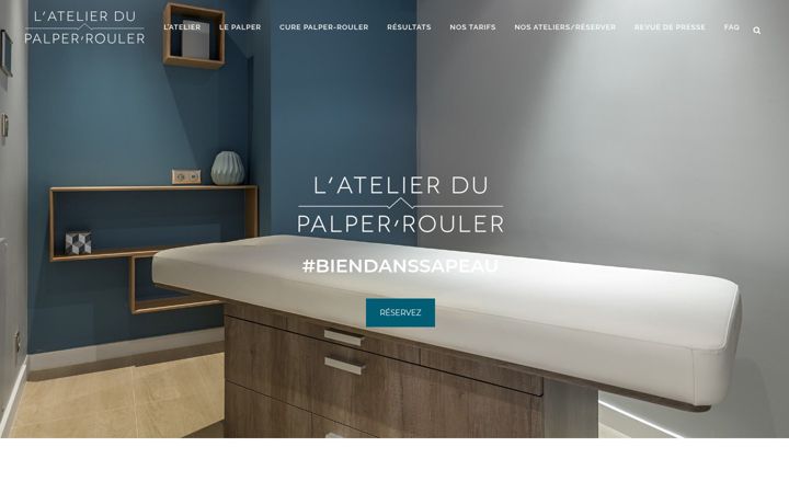 Ekraanipilt saidist atelier-palper-rouler.com