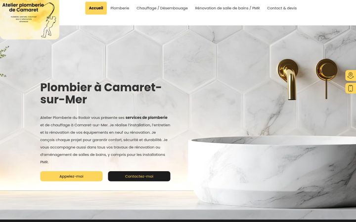 Screenshot of atelier-plomberie-du-rodoir.fr