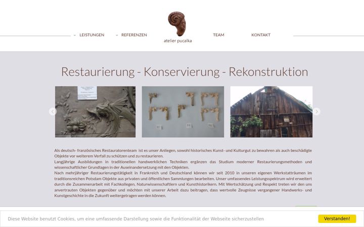 Screenshot ta' atelier-pucalka.de