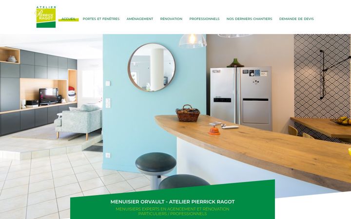 Screenshot of atelier-ragot.com