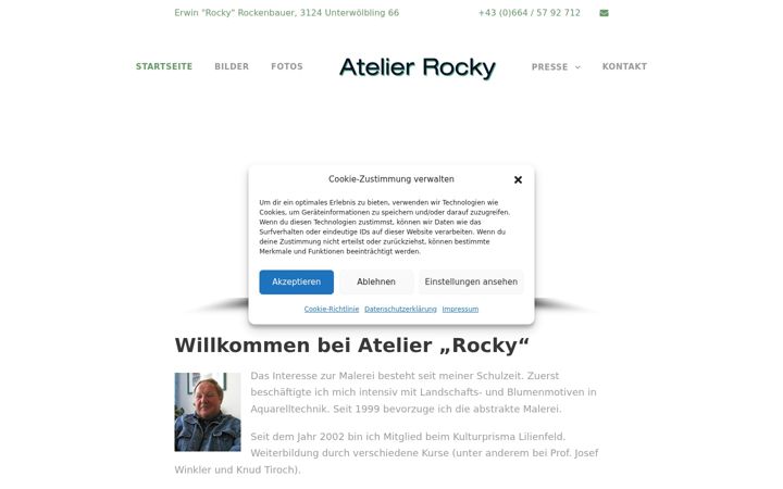 Screenshot of atelier-rocky.at