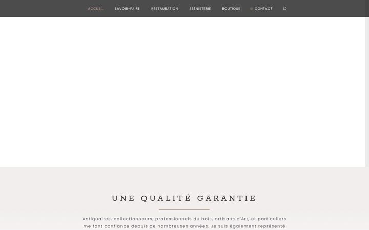 Snímek obrazovky atelier-seigneur.com