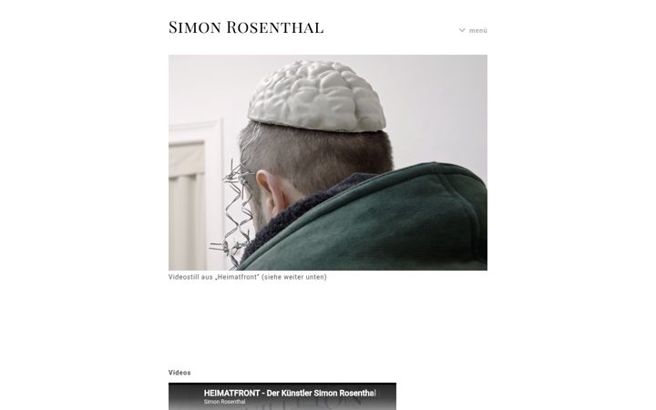 Screenshot di atelier-simon-rosenthal.de