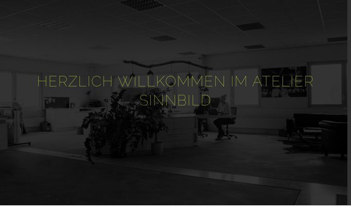 Screenshot of atelier-sinnbild.ch