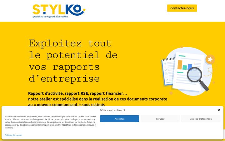 Screenshot of atelier-stylko.fr