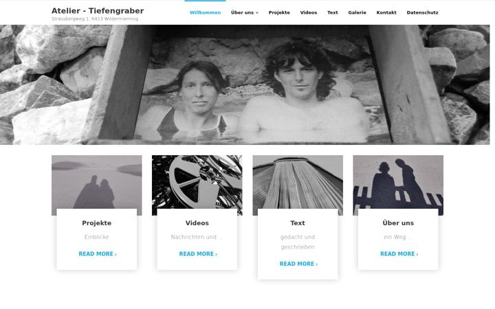 Screenshot of atelier-tiefengraber.at
