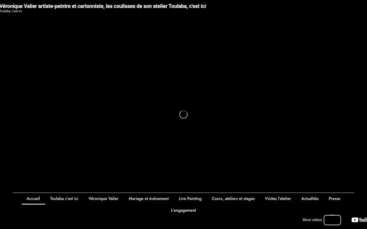 Screenshot of atelier-toulaba.com