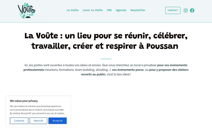 Screenshot of atelier-voute.fr