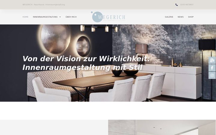 Screenshot of atelier-wegerich.de