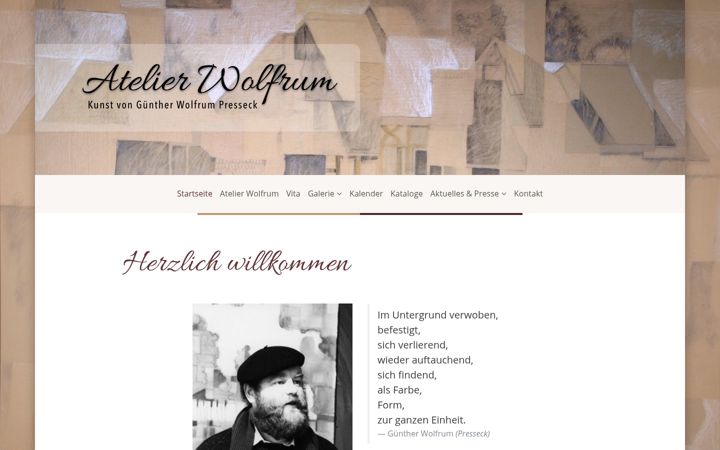 Screenshot of atelier-wolfrum.de