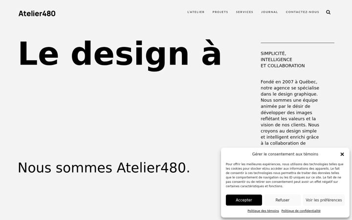 Screenshot of atelier480.com