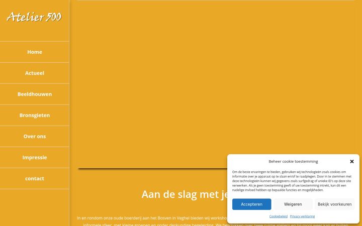 Screenshot of atelier500.nl