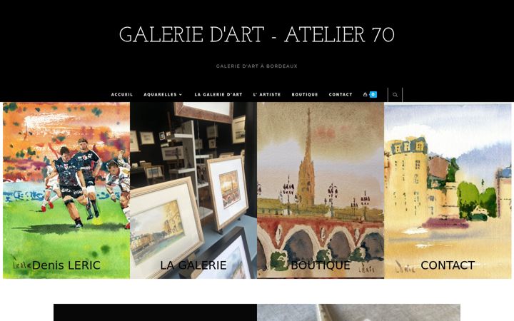 Screenshot ta' atelier70-bordeaux.com