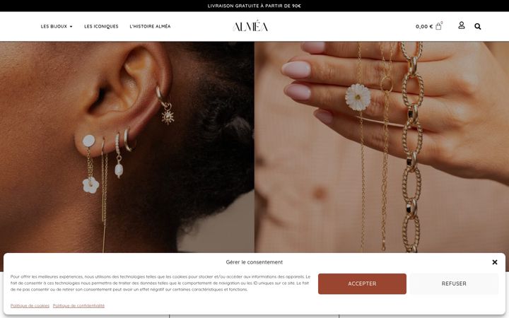 Screenshot ta' atelieralmea.com