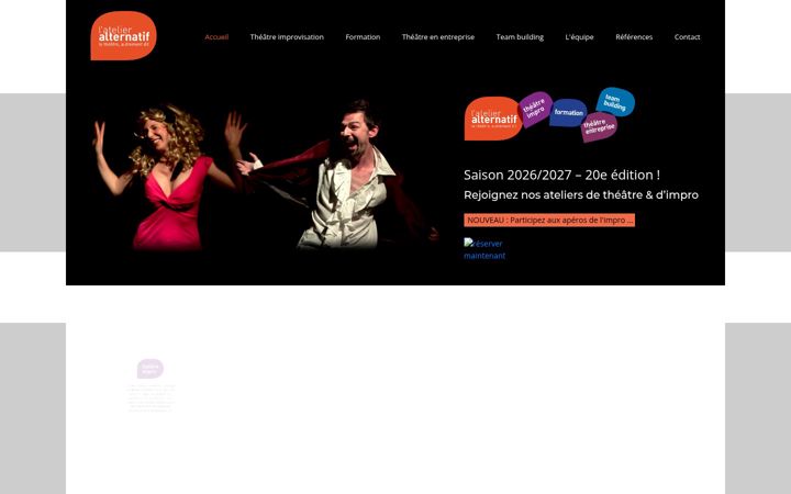 Screenshot of atelieralternatif.com