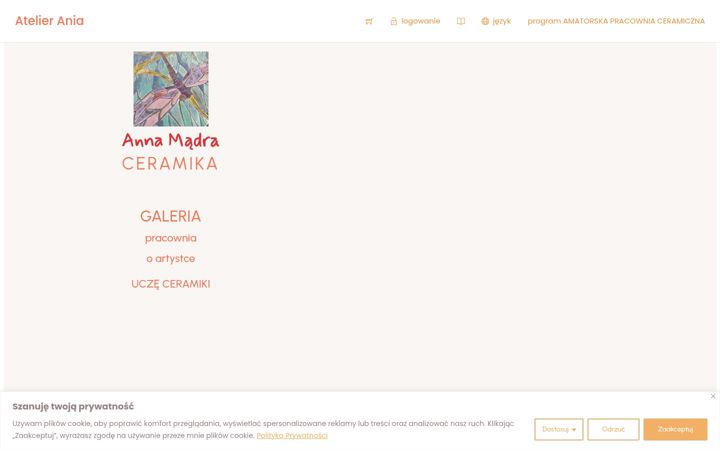 Screenshot of atelierania.pl