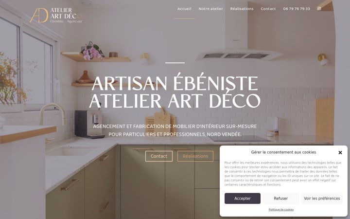 Screenshot του atelierartdeco.fr