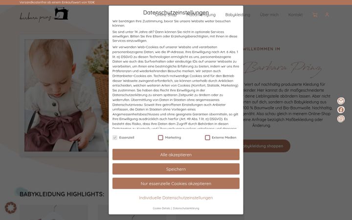 Screenshot of atelierbarbaraprinz.at