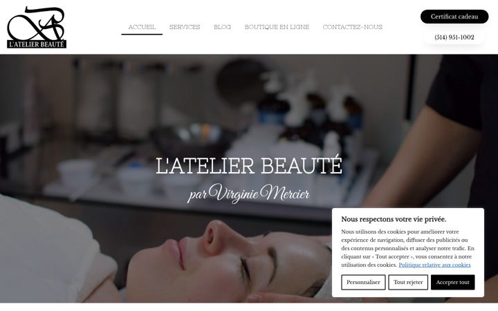 Screenshot of atelierbeautevm.com