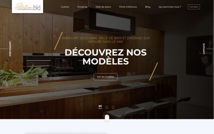 Screenshot του atelierbld.fr