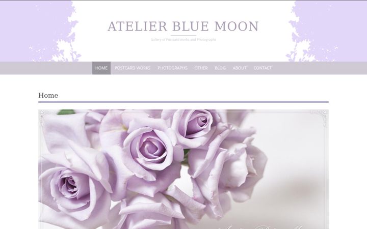 Snímek obrazovky atelierbluemoon.com