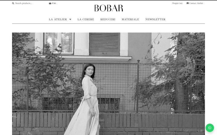 Screenshot of atelierbobar.ro