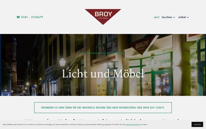 Screenshot of atelierbroy.de