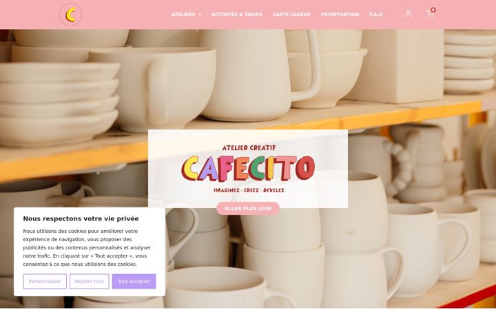 Screenshot of ateliercafecito.com