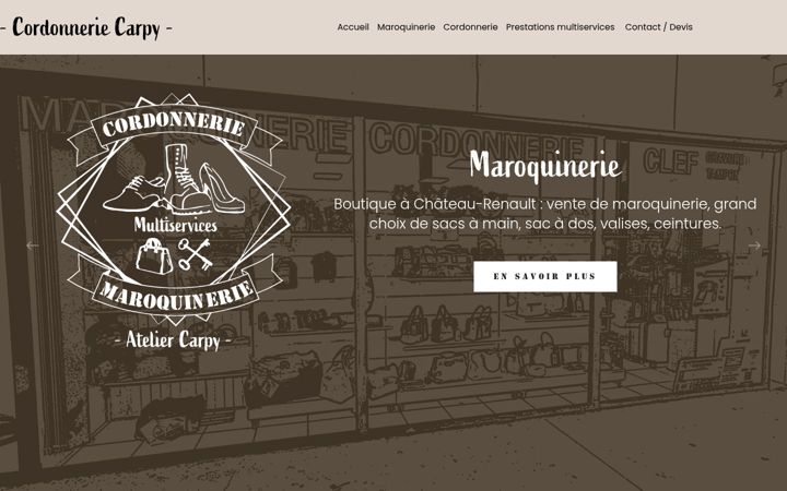 Screenshot of ateliercarpy.com