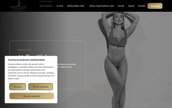 Screenshot of atelierciala.pl