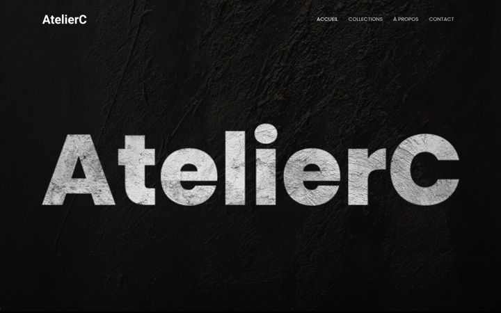 Screenshot of atelierclatour.ch