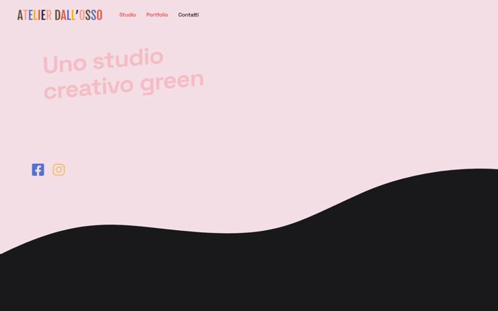 Screenshot of atelierdallosso.it