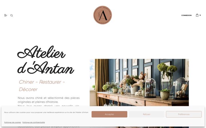 Ekrānuzņēmums no atelierdantan.fr