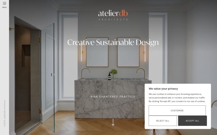 Screenshot von atelierdb.com