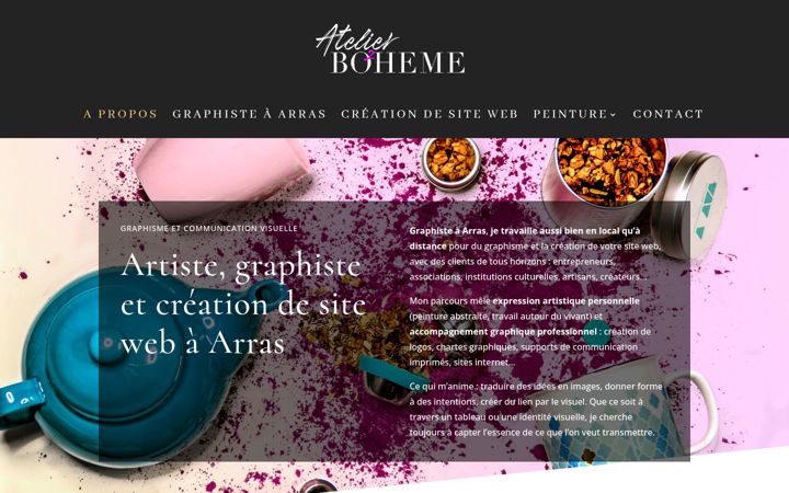 Screenshot von atelierdeboheme.com