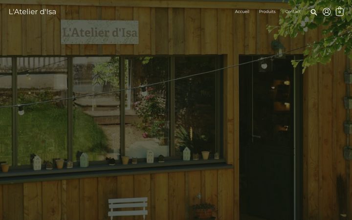 Skærmbillede af atelierdecornille.com