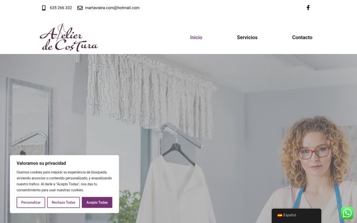 Screenshot von atelierdecosturamartavieira.com