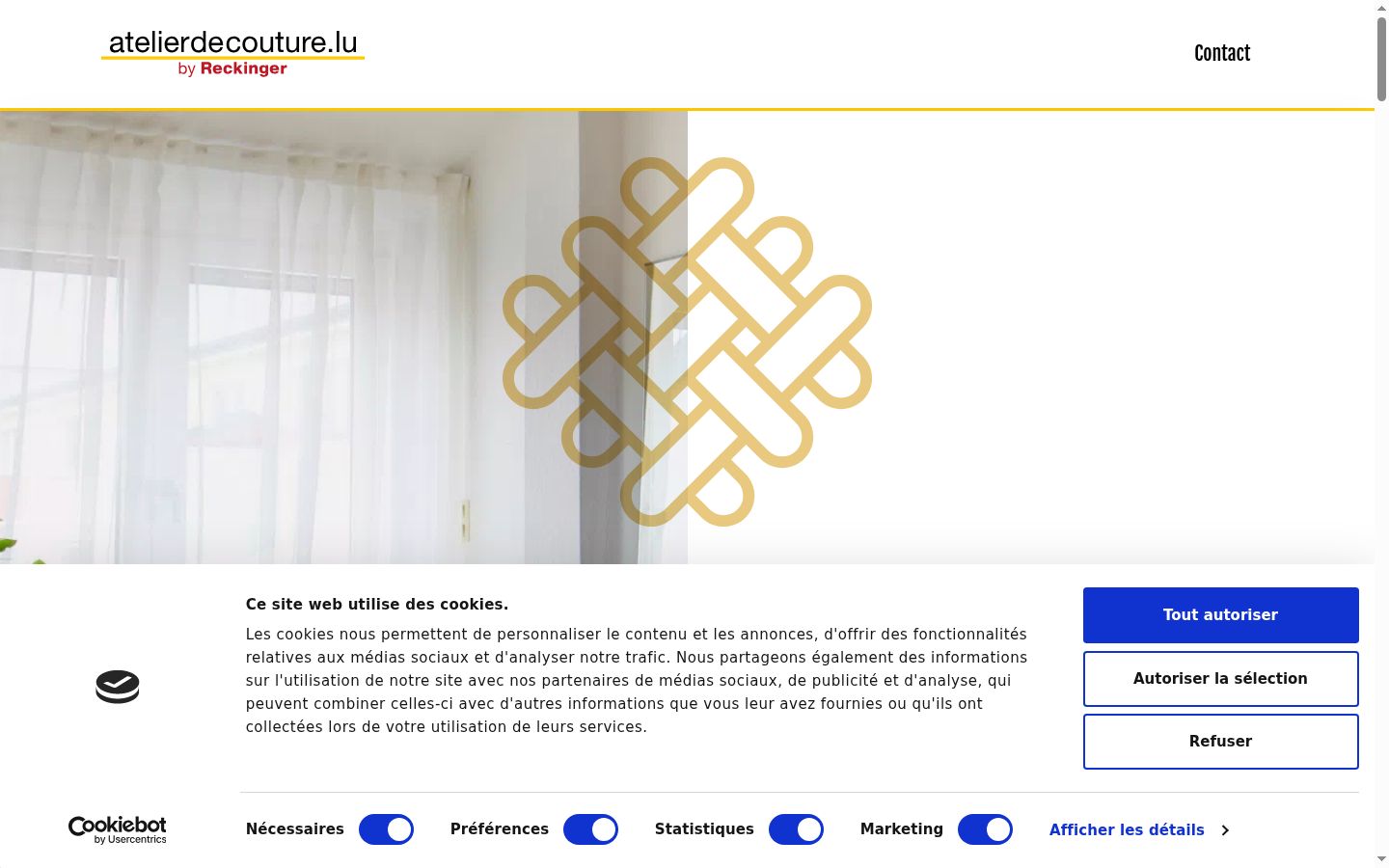 Screenshot tal-banner tal-kunsens muri qabel kwalunkwe interazzjoni