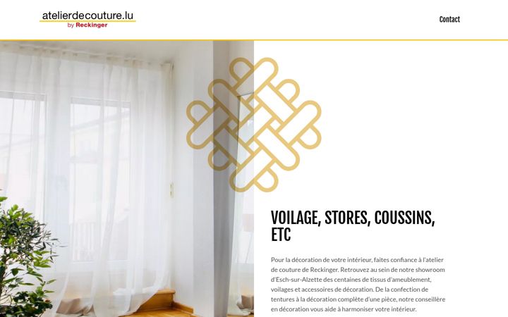 Screenshot of atelierdecouture.lu