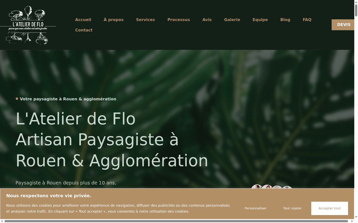 Screenshot van de toestemmingsbanner zoals getoond vóór enige interactie