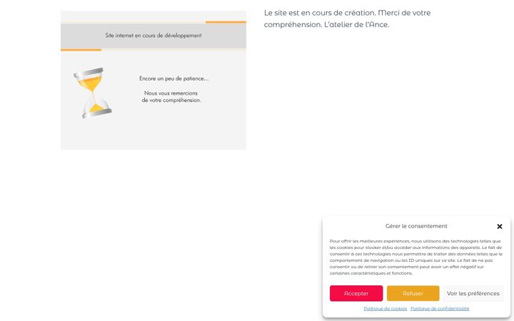 Screenshot of atelierdelance.fr
