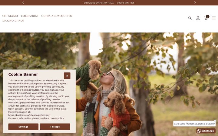 Screenshot von atelierdelbarboncino.it