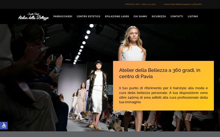 Screenshot von atelierdellabellezza.it