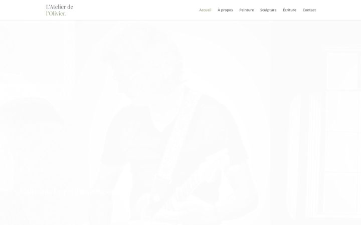Skærmbillede af atelierdelolivier.com